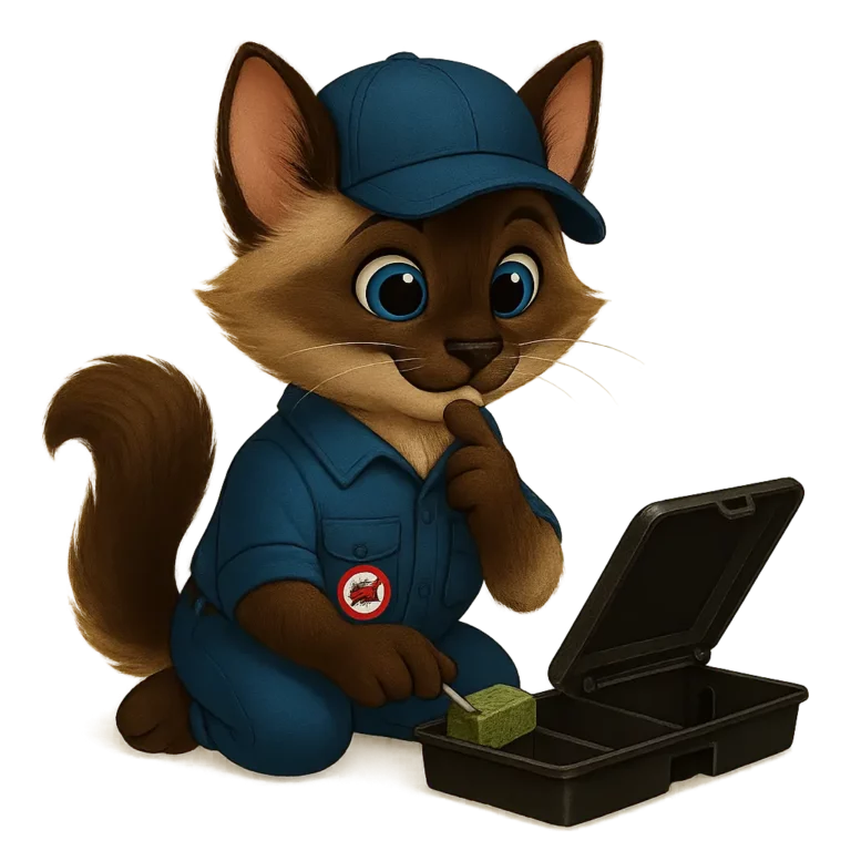 pose de piège sécurisé contre les rats et les souris dans le 78